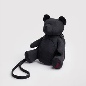 Black Teddy Bear Baggu *new*